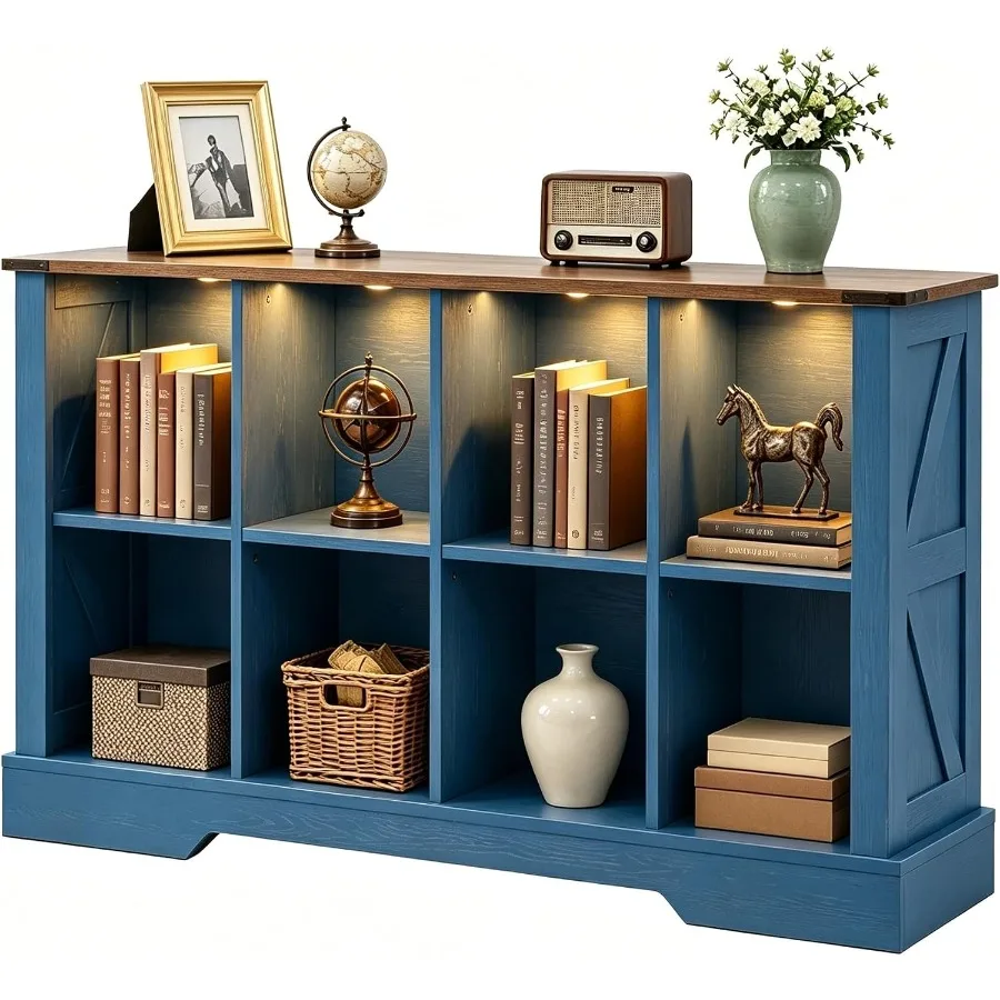 Bookshelf - Organizador de armazenamento com 8 cubos,