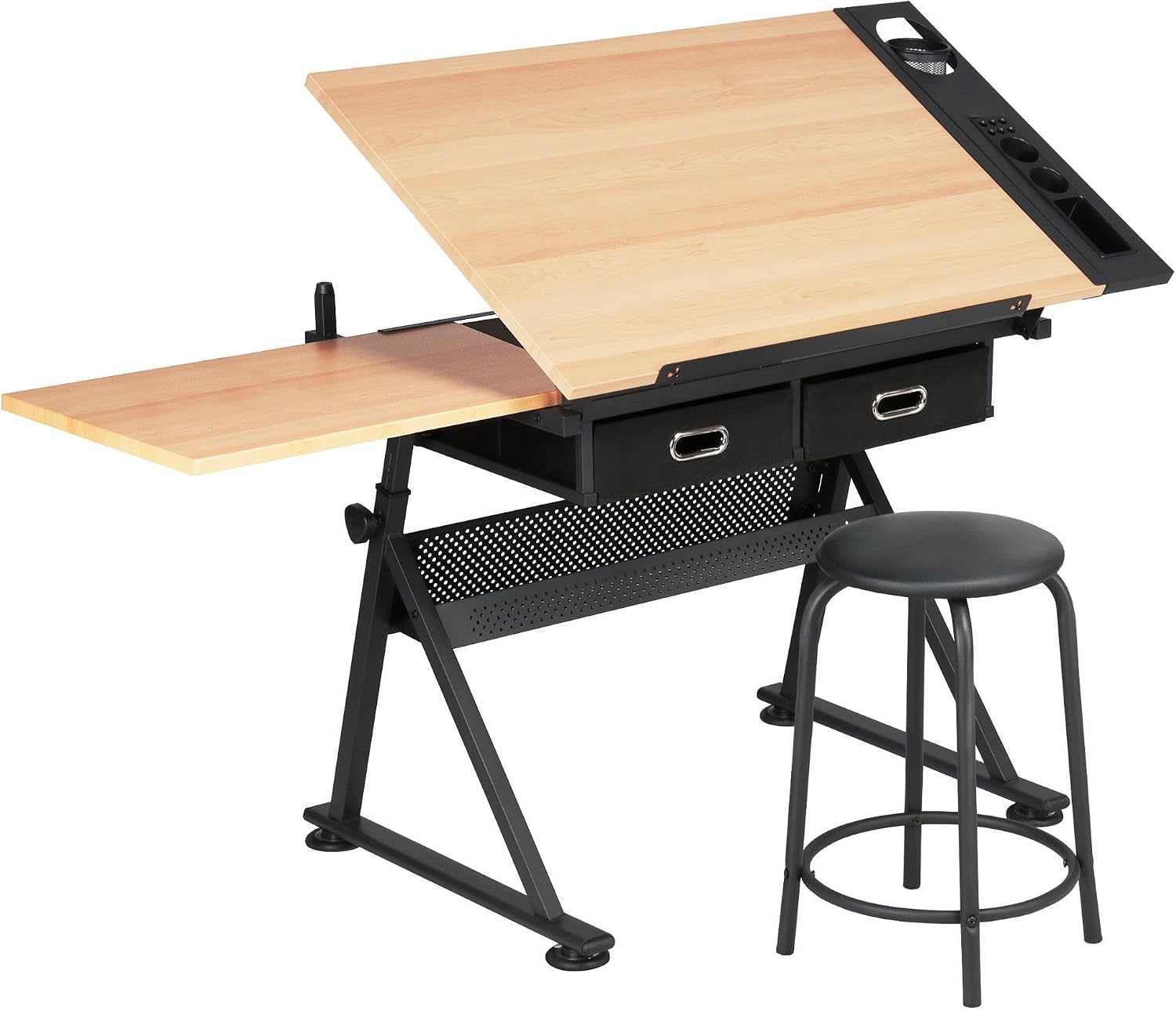 Office Stool - Mesa de Desenho Ajustável com Banqueta