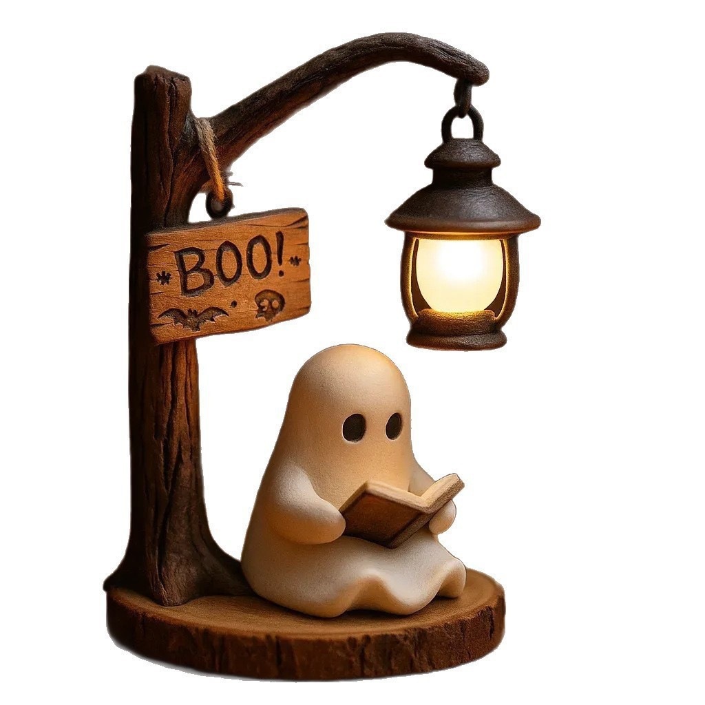Bookshelf - Lanterna Fantasma para Leitura 4.3x3.14x6.3 Polegadas,