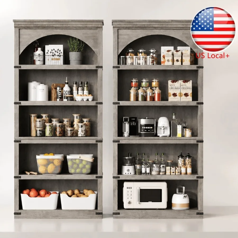 Bookshelf - Estante de Livros Arqueada Estilo Fazenda