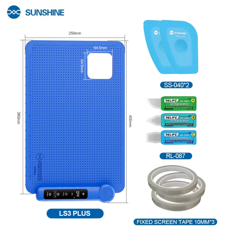 Partition Screen Divider - SUNSHINE LS3 PLUS Plataforma de Aquecimento