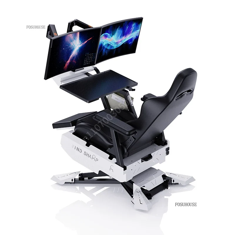 Estação de Jogos Reclinável, C - Standing Desk avaliação e preço