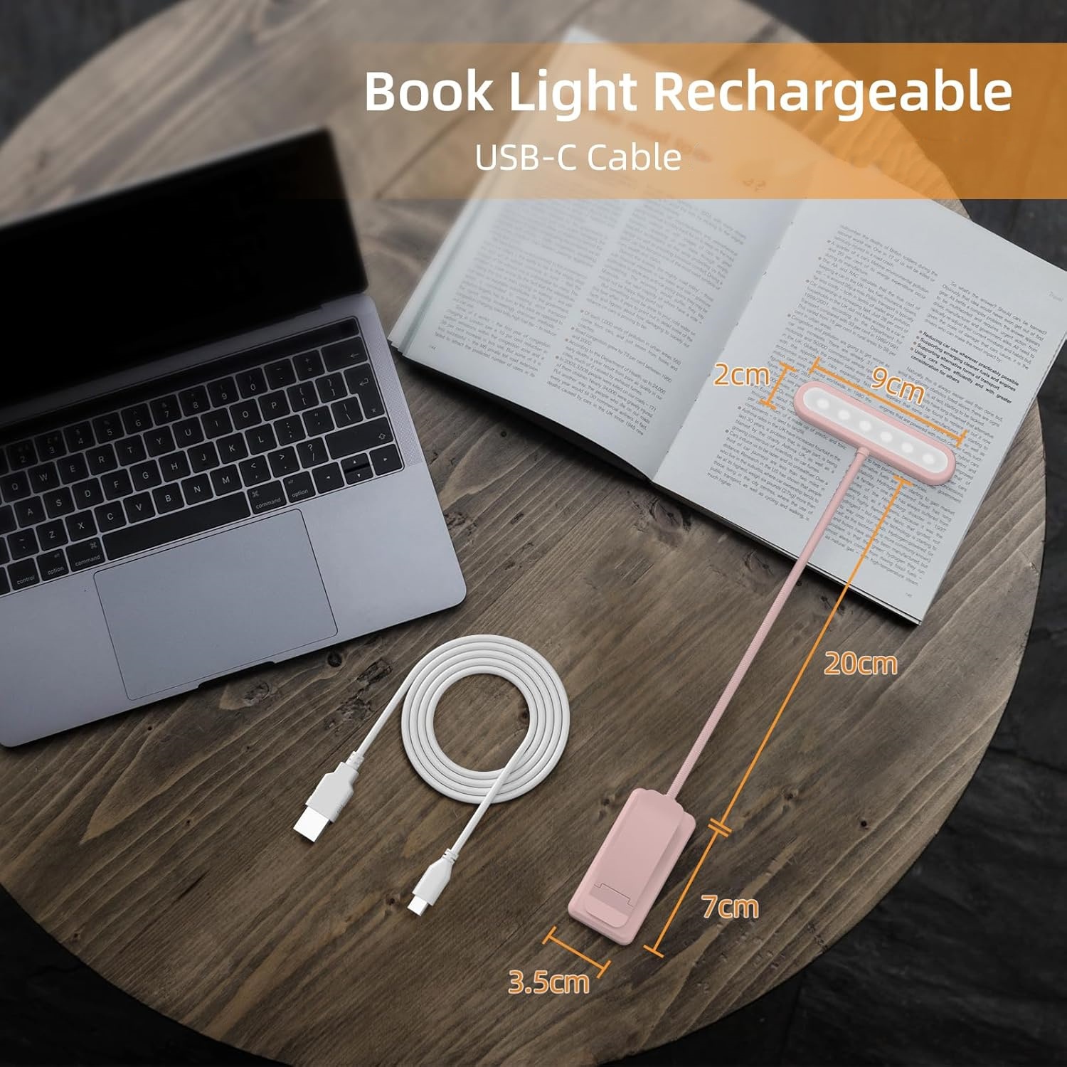 Luminária de Leitura com Clipe - Desk Lamp avaliação e preço