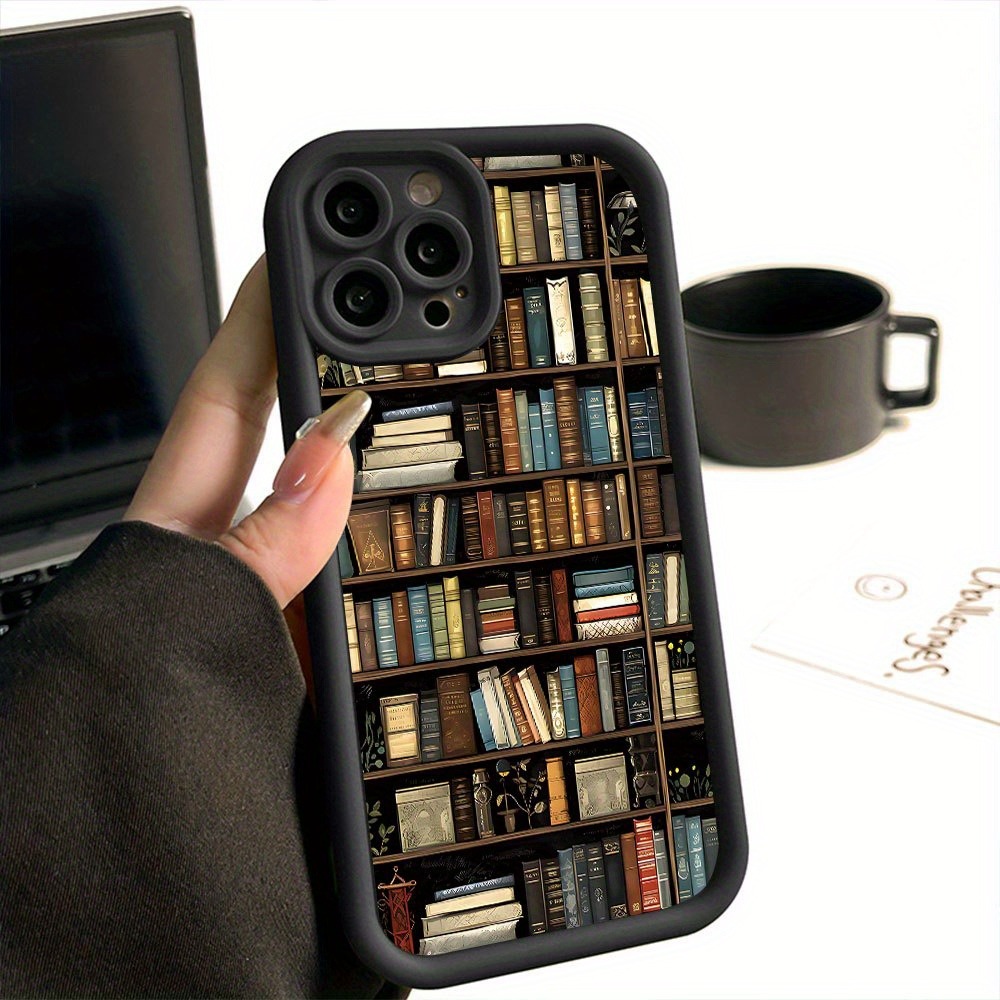 Capa de Telefone com Padrão Cr - Bookshelf avaliação e preço