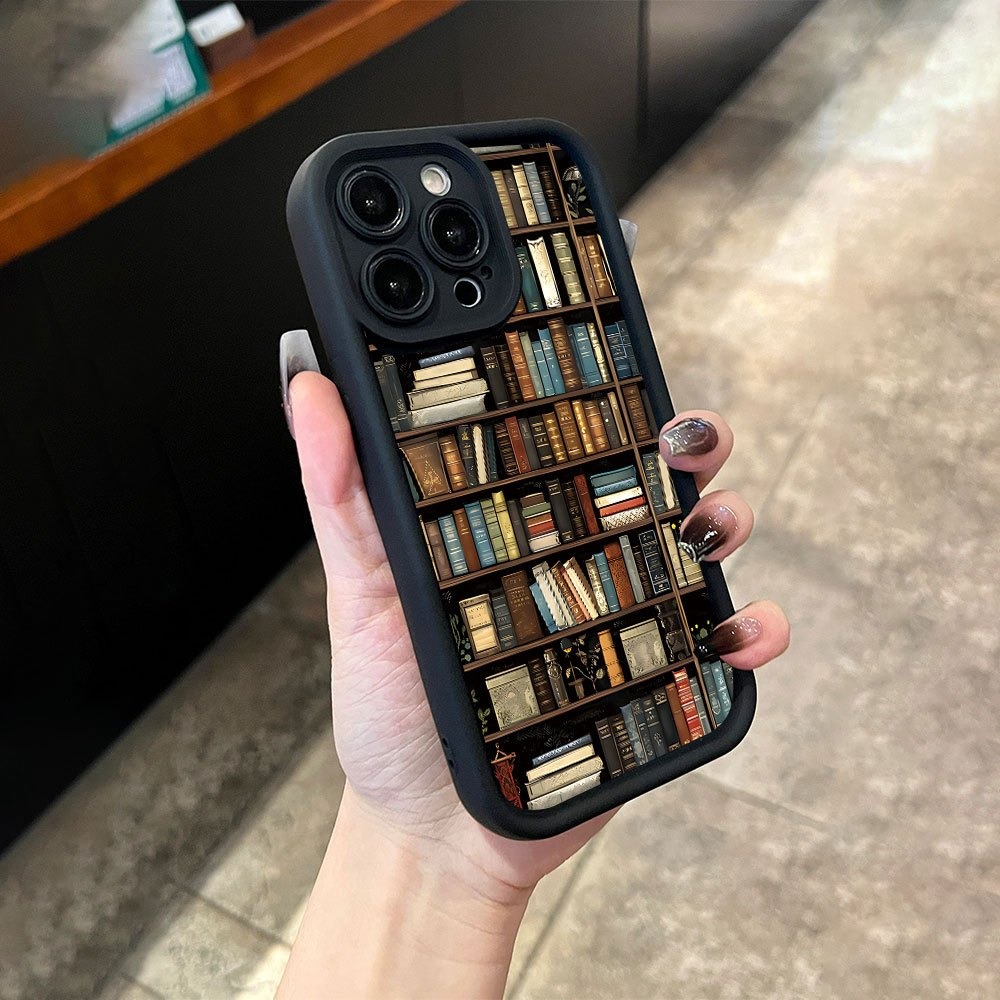 Capa de Telefone com Padrão Cr - Bookshelf avaliação e preço