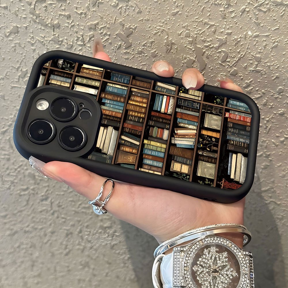 Capa de Telefone com Padrão Cr - Bookshelf avaliação e preço