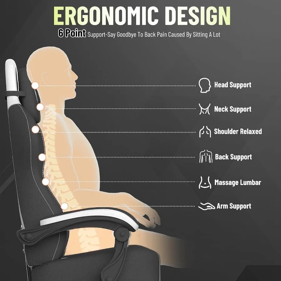 Cadeira de escritório ergonómi - Office Chair Cushion avaliação e preço