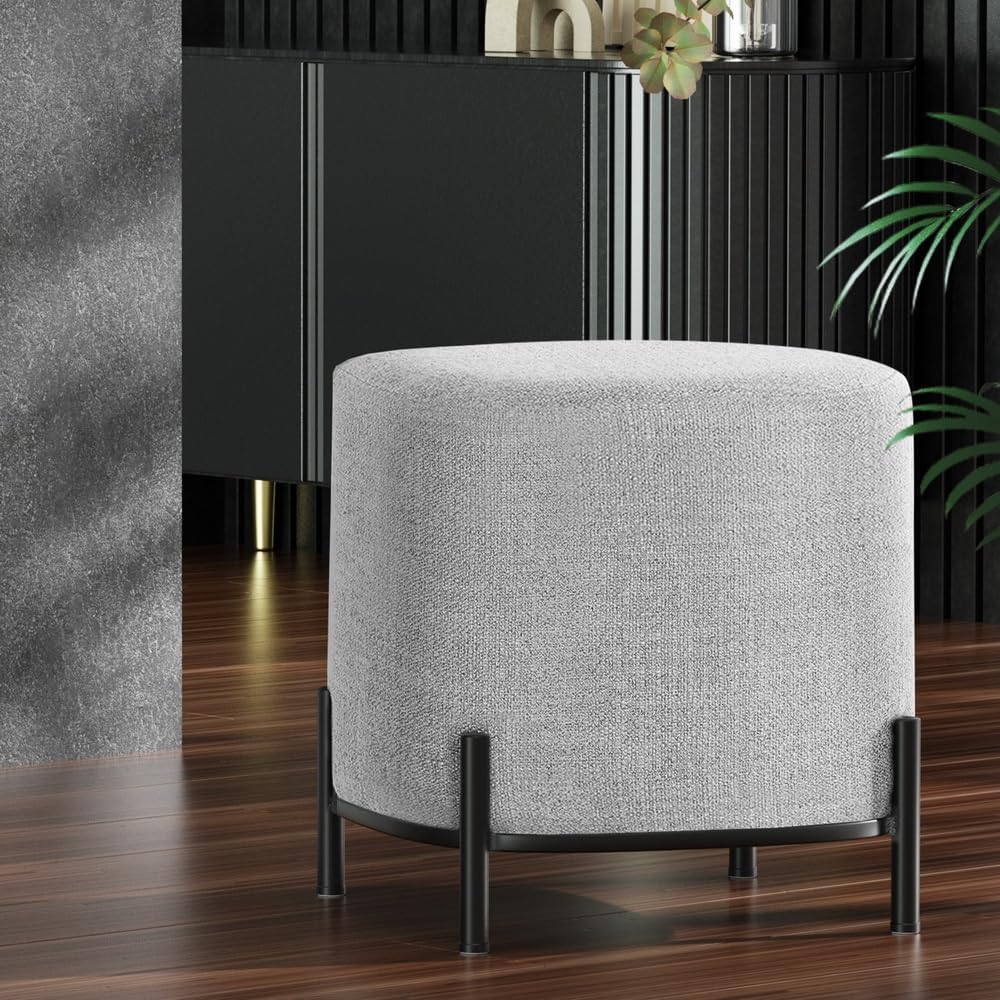 **/otoman, banquinho redondo p - Office Stool avaliação e preço