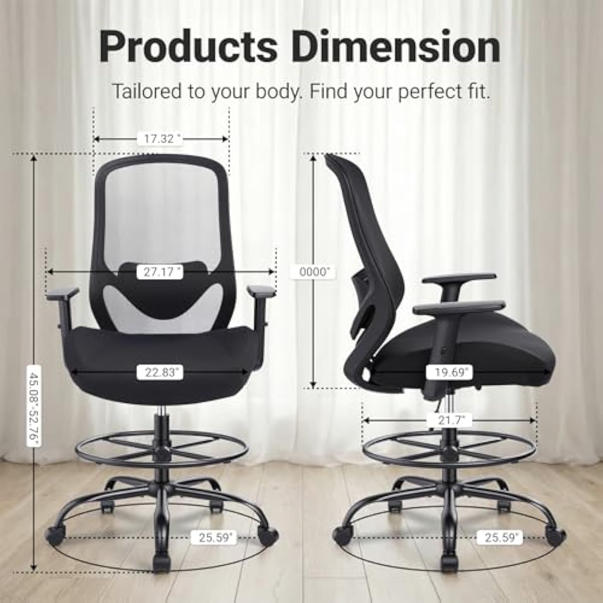 Cadeira de Desenho Ergonômica  - Standing Desk avaliação e preço
