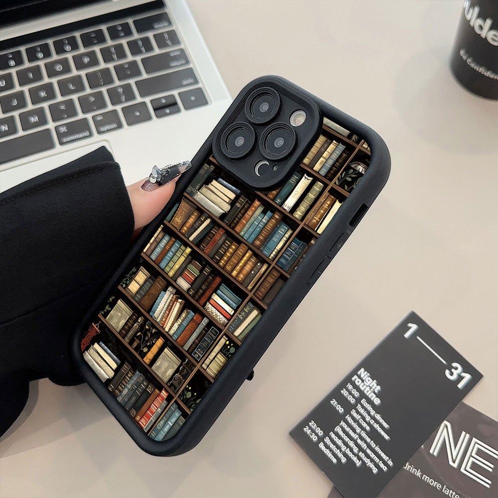 Capa de Celular Criativa com P - Bookshelf avaliação e preço