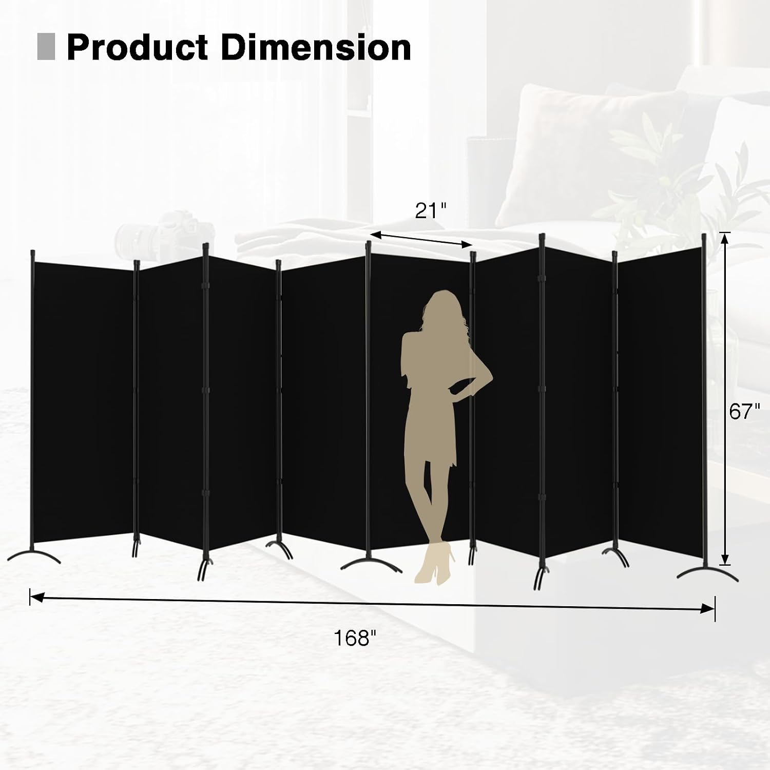 Divisória de Ambiente - Biombo - Partition Screen Divider avaliação e preço