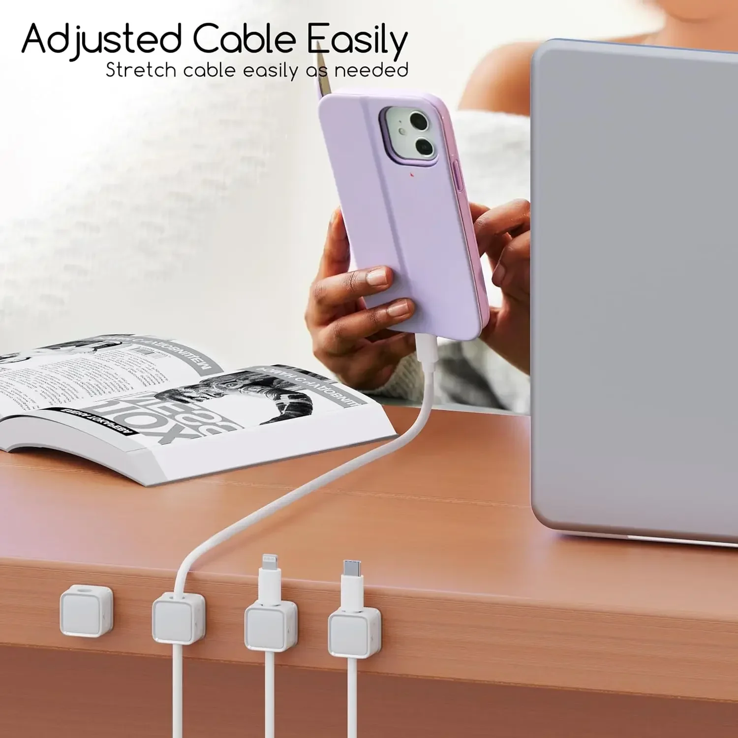 Mini Organizador de Cabos Magn - Desk Organizer avaliação e preço