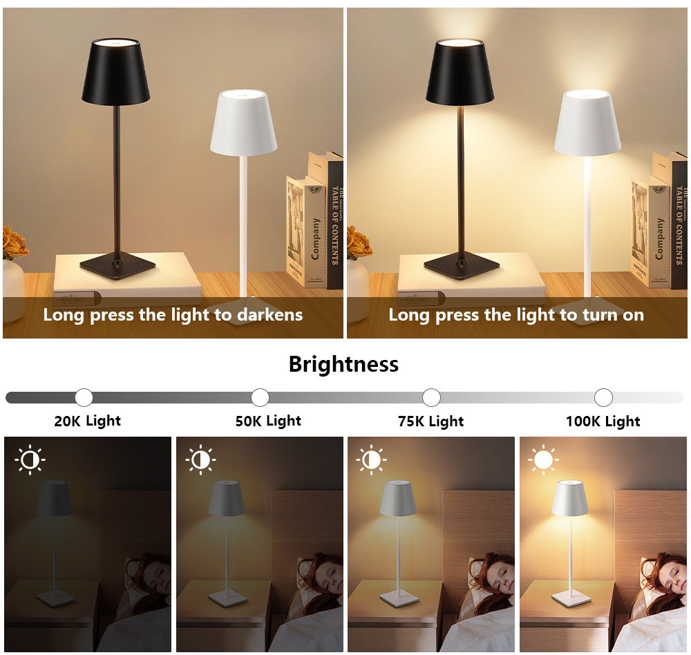 Luminária de Mesa LED Recarreg - Desk Lamp avaliação e preço